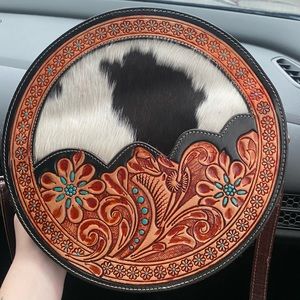 Round Crossbody purse